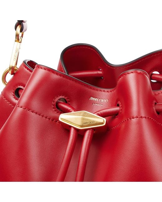Jimmy Choo Red Cinch Medium