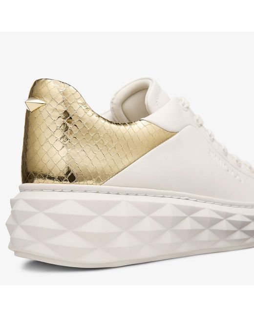 Jimmy Choo White Diamond Maxi F Ii
