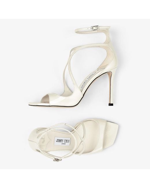 Jimmy Choo White Azia 95