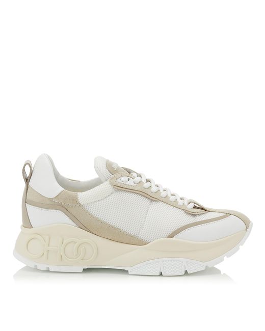 Jimmy Choo White Raine Sneaker