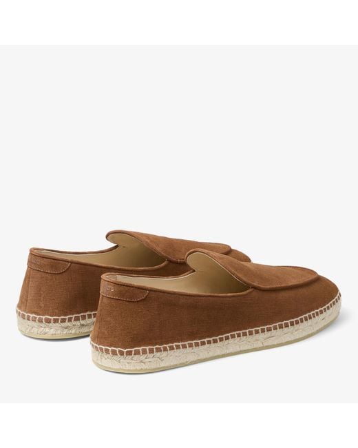 Jimmy Choo Brown Shenton Espadrille for men