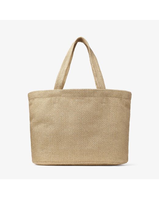 Jimmy Choo Natural Beach Tote E/W