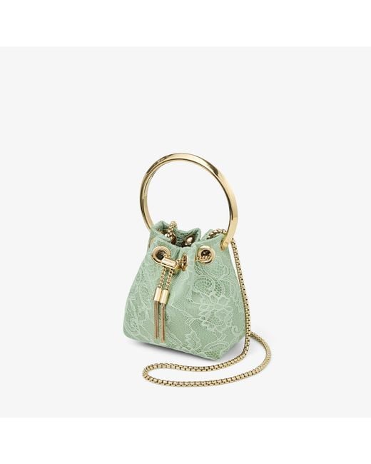 Jimmy Choo Green Micro Bon Bon