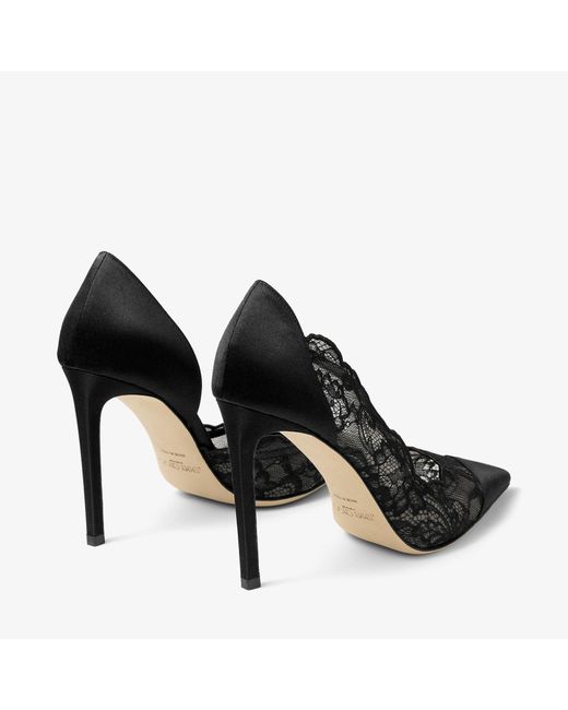 Jimmy Choo Black Brigitte 100
