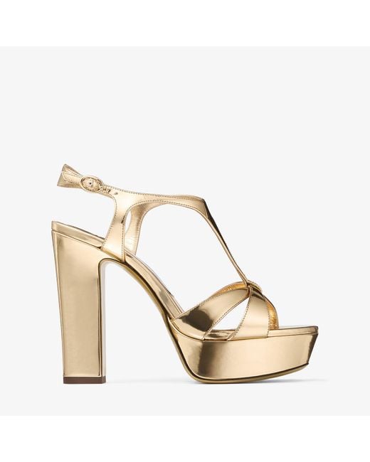 Kesia 120 Jimmy Choo en coloris Metallic