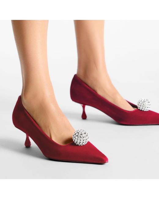 【関税込み】jimmy choo ORB Pump 50' pumps Orb Pump 50 | Black Velvet Pumps | JIMMY CHOO