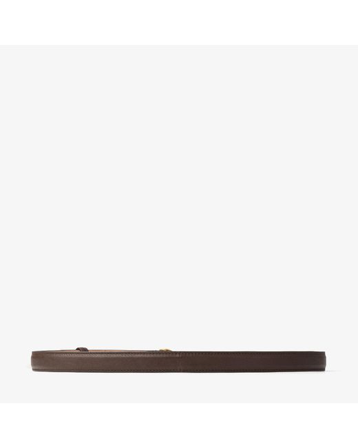 Jimmy Choo Natural Diamond Clasp Belt