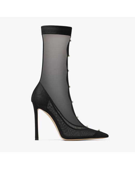 Jimmy Choo Black Psyche Ankle Boot 110