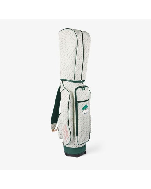 Jimmy Choo White Malbon 2.0 Golf Bag for men