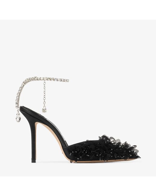 Jimmy Choo Black Saeda 100