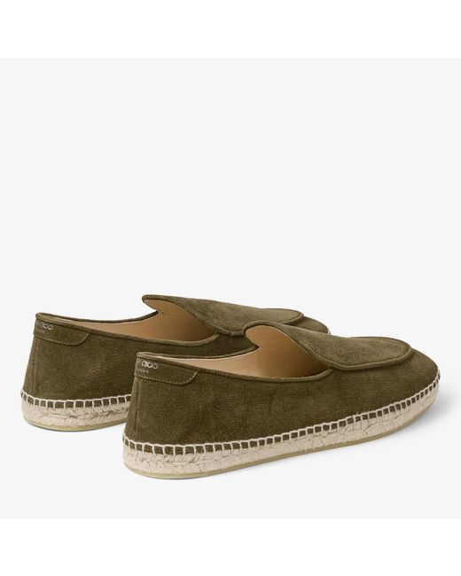Jimmy Choo Green Shenton Espadrille for men