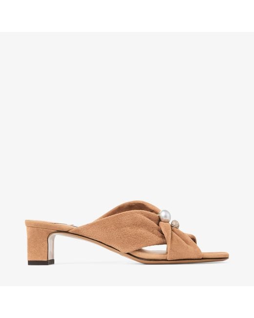 Jimmy Choo Brown Rafi 45