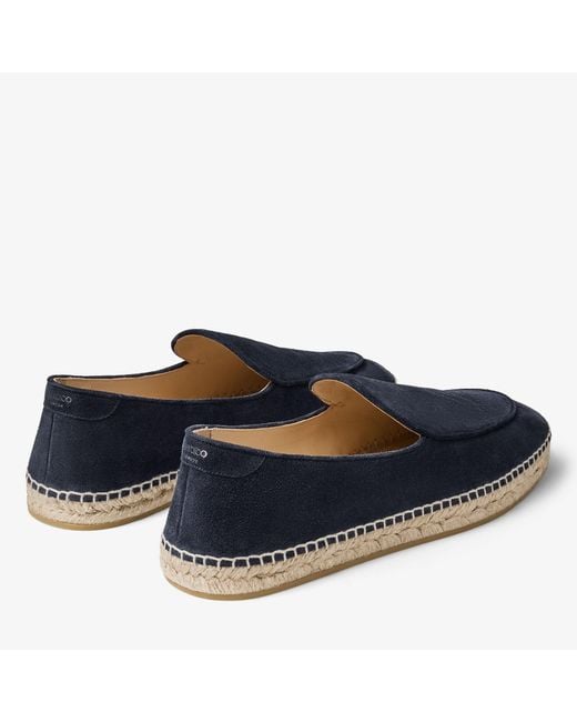 Jimmy Choo Blue Shenton Espadrille for men