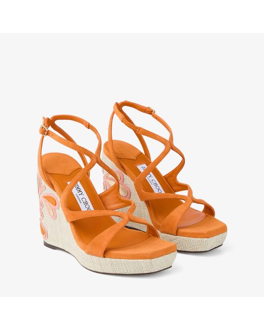 Jimmy Choo Brown Ayla 110