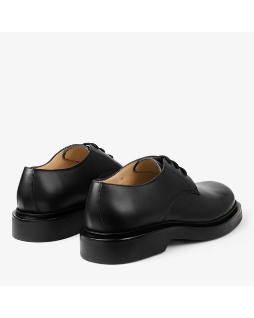 Jimmy Choo Black Rowan Derby for men