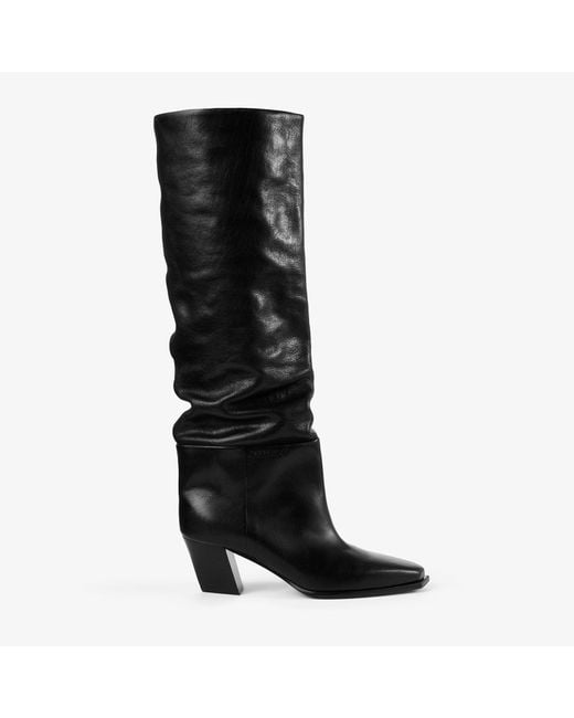 Hart Knee Boot 60 Jimmy Choo en coloris Black