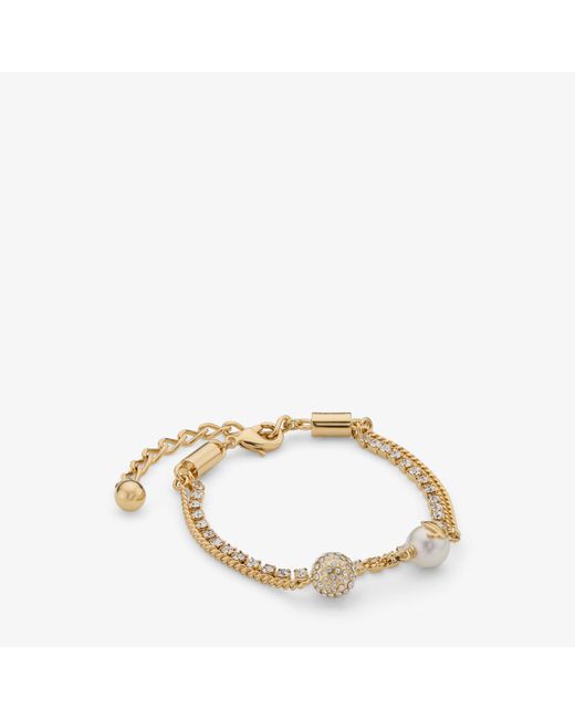 Jimmy Choo Metallic Auri Chain Bracelet