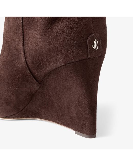 Jimmy Choo Brown Blake Knee Boot 85