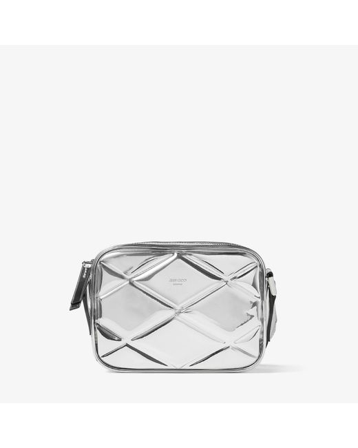Jimmy Choo Metallic Box Camera Small for men