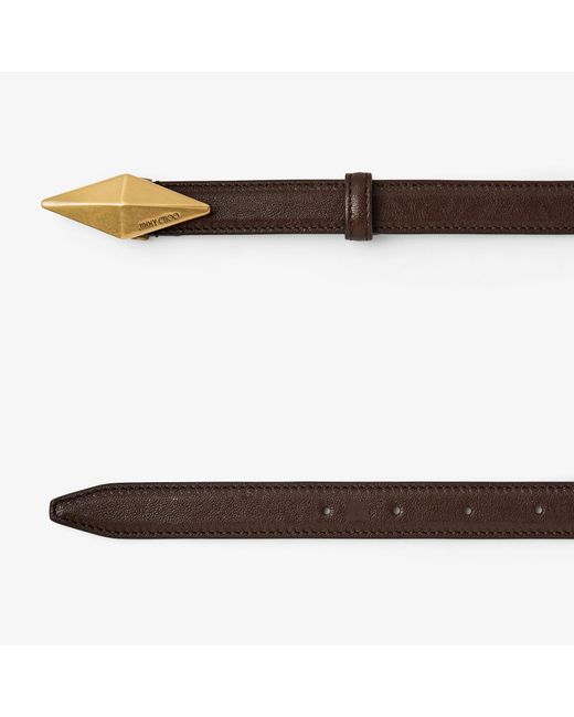 Jimmy Choo Natural Diamond Clasp Belt