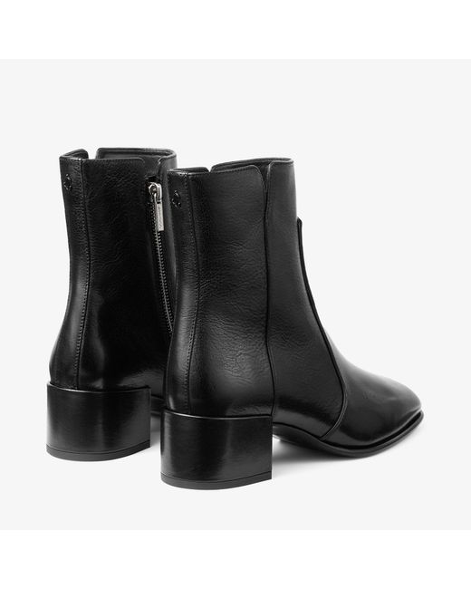 Jimmy Choo Black Eliot Ankle Boot 45