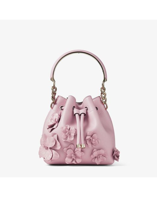 Jimmy Choo Bon Bon Bucket S in Pink | Lyst