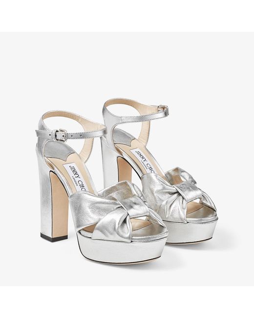 Jimmy Choo Metallic Heloise 120