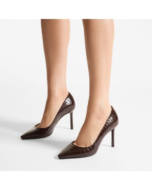 Jimmy Choo Brown Romy 85