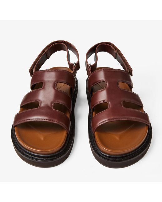 Jimmy Choo Brown Cove Sandal for men