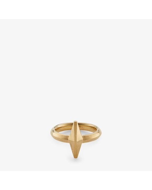 Jimmy Choo Metallic Diamond Ring