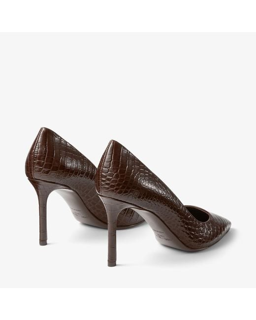 Jimmy Choo Brown Romy 85