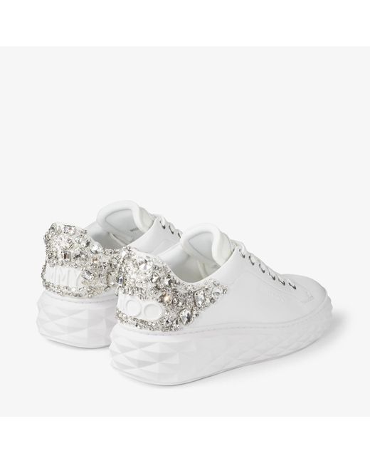 Jimmy Choo White Diamond Maxi F Ii