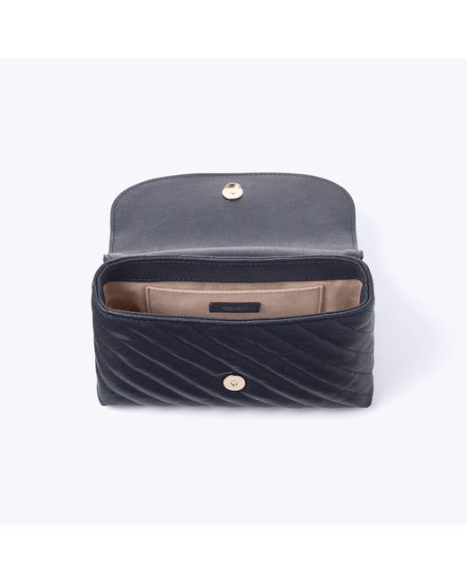 Jimmy Choo Blue Curve Crossbody Small