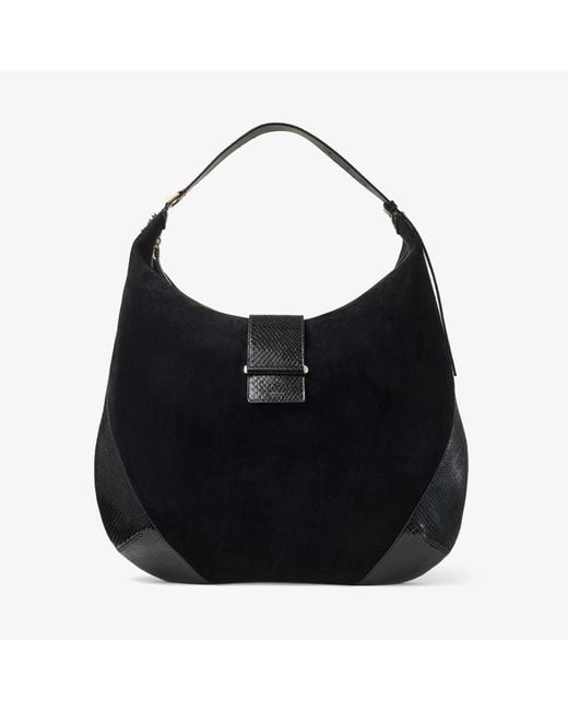 Bar Hobo Large Jimmy Choo en coloris Black