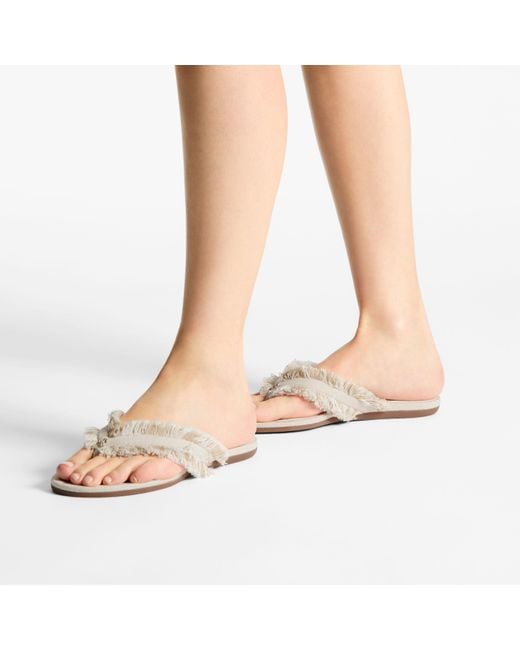 Jimmy Choo Natural Bay Flat