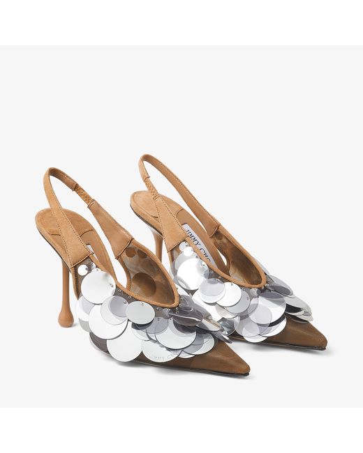Jimmy Choo Metallic Isa 95
