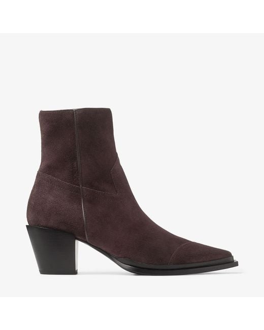 Jimmy Choo Brown Cece Ankle Boot 60
