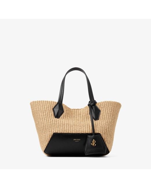 Diamond Tote Small Jimmy Choo en coloris Black