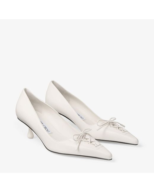 Jimmy Choo White Scarlett 50