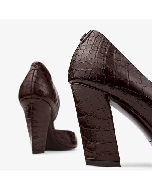 Jimmy Choo Brown Farren 85