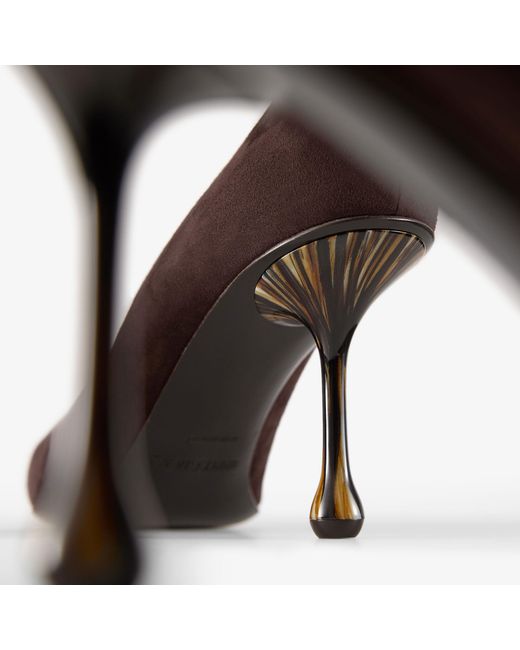 Jimmy Choo Brown Ixia 80
