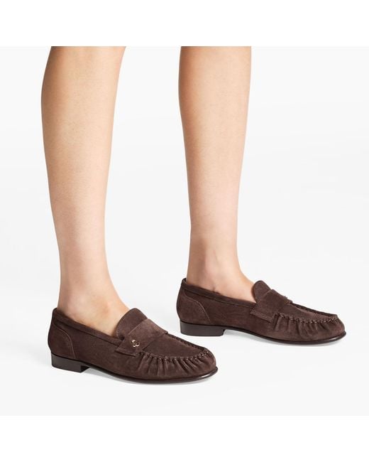 Jimmy Choo Brown Ellis Loafer F