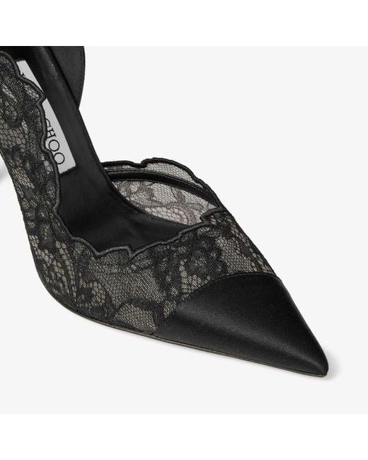 Jimmy Choo Black Brigitte 100