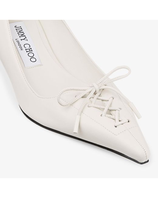 Jimmy Choo White Scarlett 50
