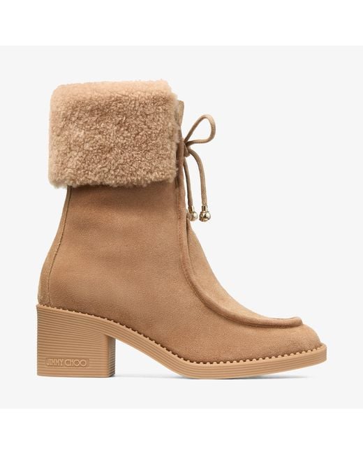 Jimmy Choo Brown Hali Ankle Boot 60