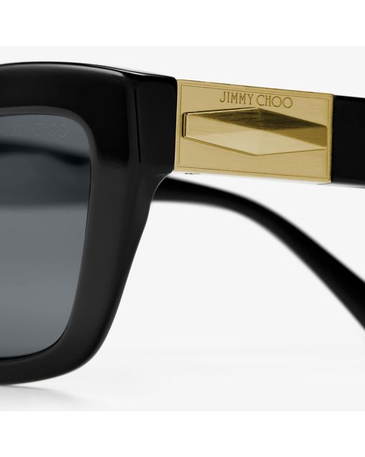Jimmy Choo Black Solene