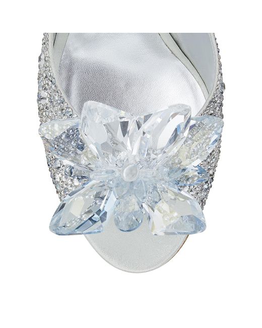 jimmy choo mules with crystals