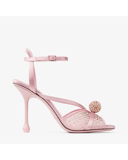 Jimmy Choo Pink Sarai Sandal 95