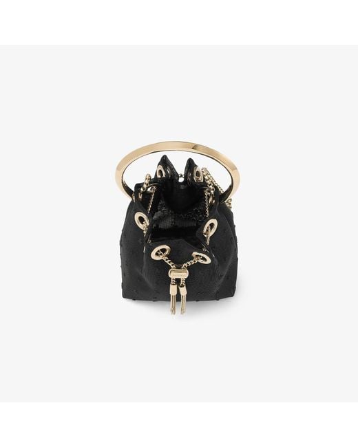 Jimmy Choo Black Micro Bon Bon