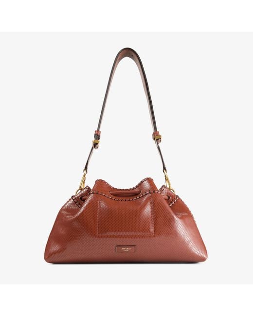 Jimmy Choo Brown Cinch Medium